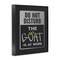 Stupell Industries Do Not Disturb GOAT Framed Giclee By Lux + Me Designs